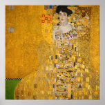 Poster Gustav Klimt - Retrato de Adele Bloch-Bauer I<br><div class="desc">Retrato de Adele Bloch-Bauer I - Gustav Klimt,  Oil on Canvas,  1907</div>