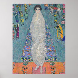Poster Gustav Klimt – Retrato de Elisabeth Lederer