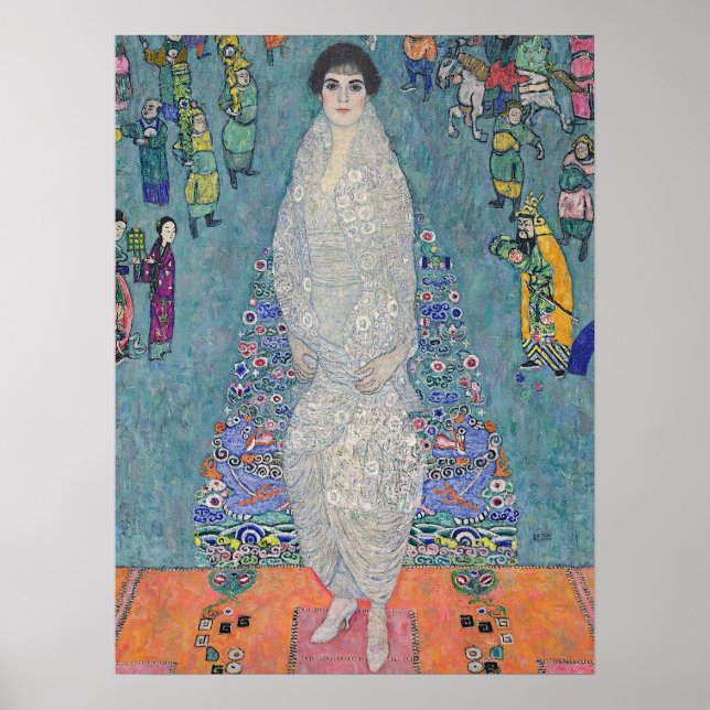 Poster Gustav Klimt – Retrato de Elisabeth Lederer  (Frente)