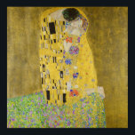 Poster Gustav Klimt - The Biss<br><div class="desc">Kuss Beijo/Der - Gustav Klimt em 1907-1908</div>