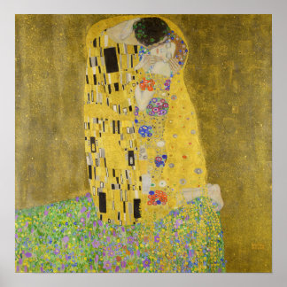 Poster Gustav Klimt - The Biss
