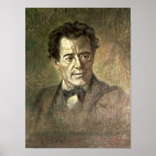 Poster Gustav Mahler (Frente)