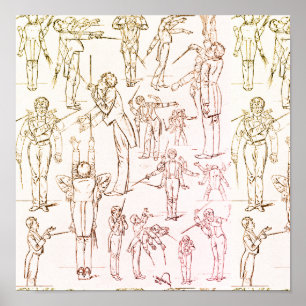 Poster Gustav Mahler - Conduzir