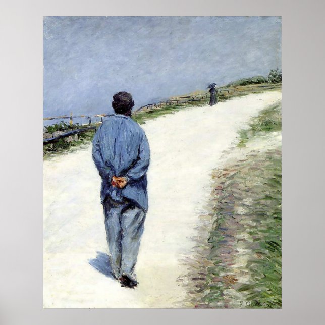 Poster Gustave Caillebotte (Frente)