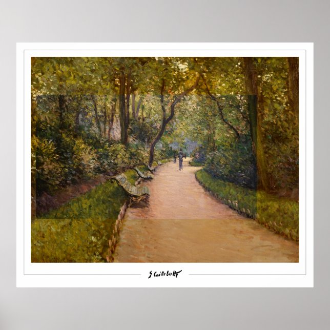 Poster Gustave Caillebotte Arte Fina #74 (Frente)