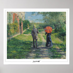 Poster Gustave Caillebotte Arte Fino #14