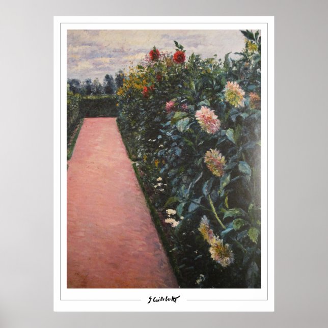 Poster Gustave Caillebotte Arte Fino #181 (Frente)