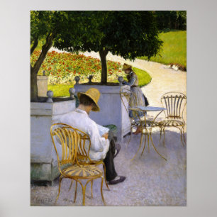 Poster Gustave Caillebotte - As Laranjeiras