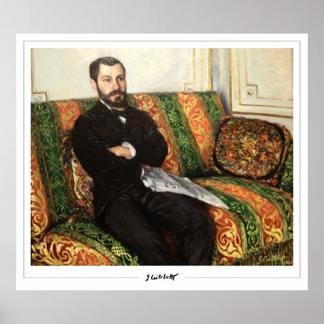 Poster Gustave Caillebotte Fine Art #136 (Frente)