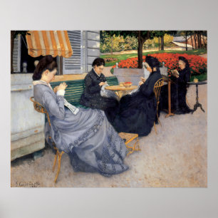 Poster Gustave Caillebotte - Retratos no Campo