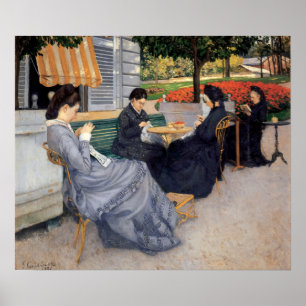 Poster Gustave Caillebotte - Retratos no Campo