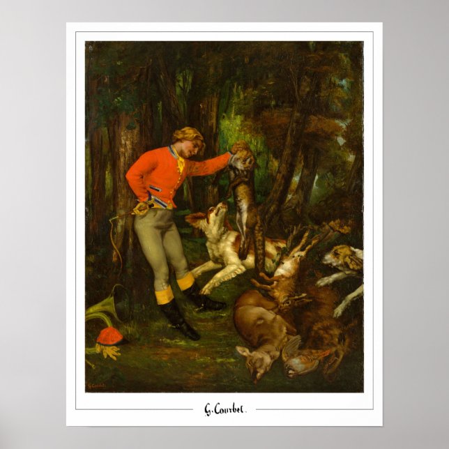 Poster Gustave Courbet Arte Fina #3 (Frente)