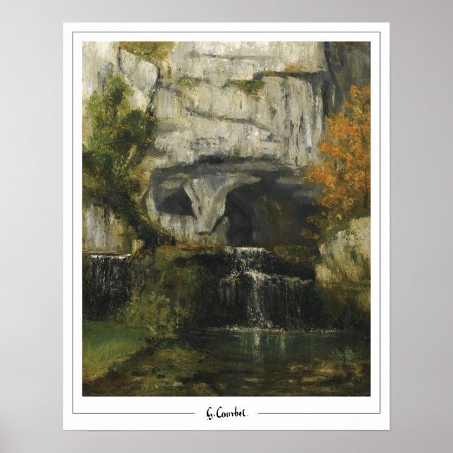 Poster Gustave Courbet Arte Fina #781 (Frente)