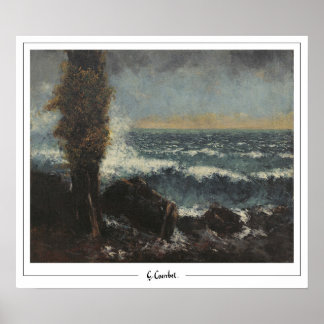 Poster Gustave Courbet Belas Artes #117