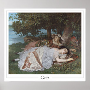 Poster Gustave Courbet Belas Artes #96