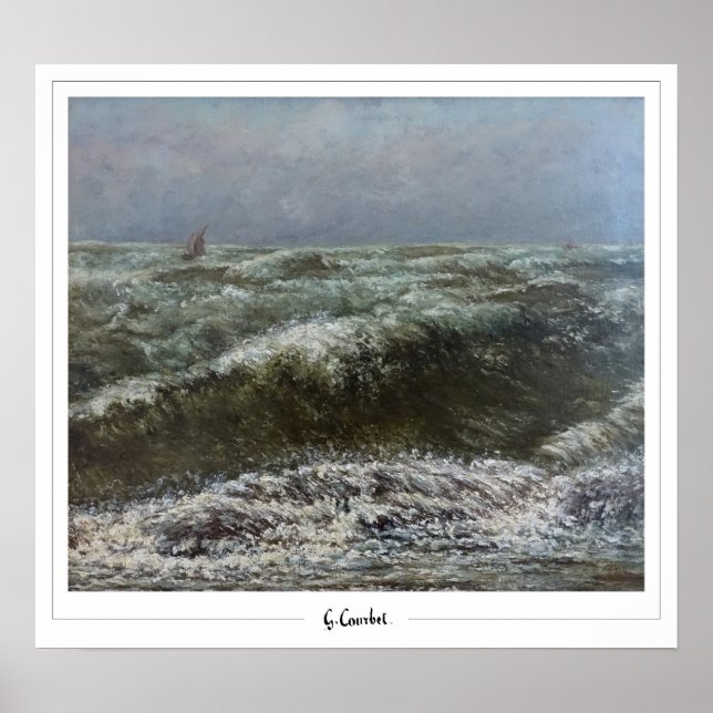 Poster Gustave Courbet Fine Art #183 (Frente)