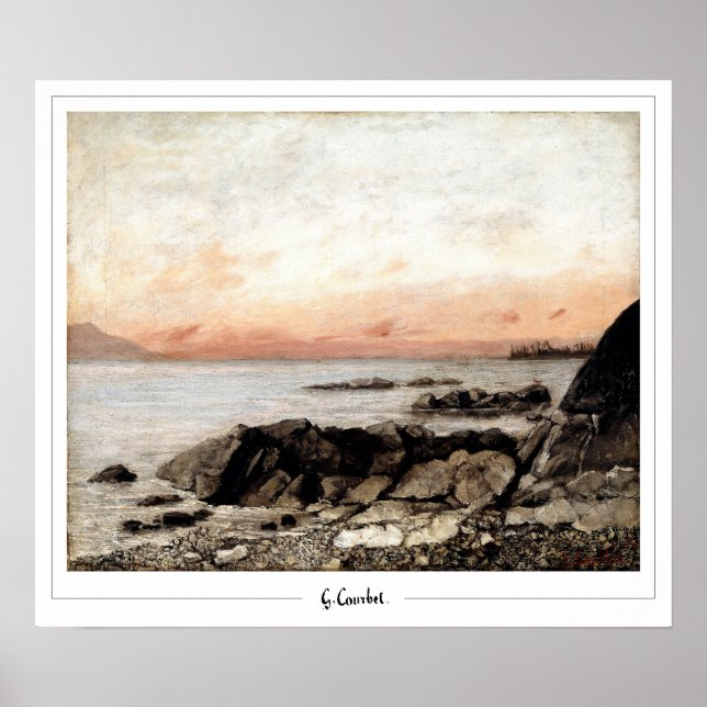 Poster Gustave Courbet Fine Art #258 (Frente)