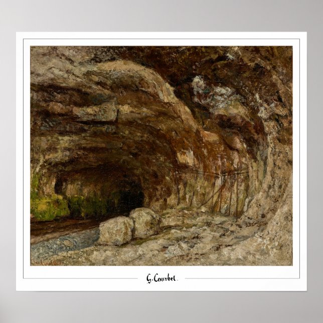 Poster Gustave Courbet Fine Art #391 (Frente)
