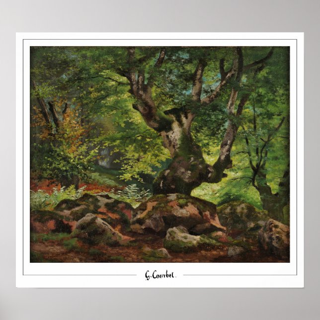 Poster Gustave Courbet Fine Art #748 (Frente)