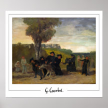 Gustave Courbet Zedign Cartaz de Arte #213-2