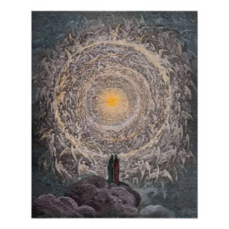 Pôster Gustave Dore A Divina Comédia