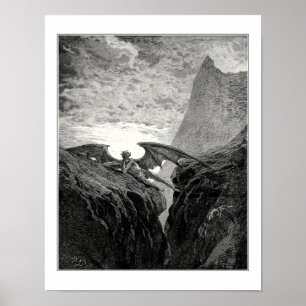 Pôster Gustave Dore: Hoje à noite seu curso começou