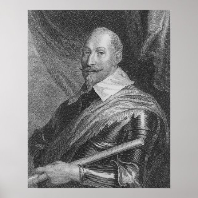 Pôster Gustavus Adolphus II Rei da Suecia (Frente)