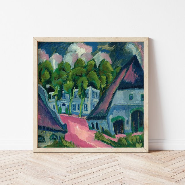 Poster Gut Staberhof III | Ernst Ludwig Kirchner (Criador carregado)