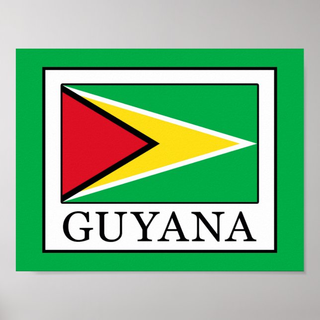 Pôster Guyana (Frente)