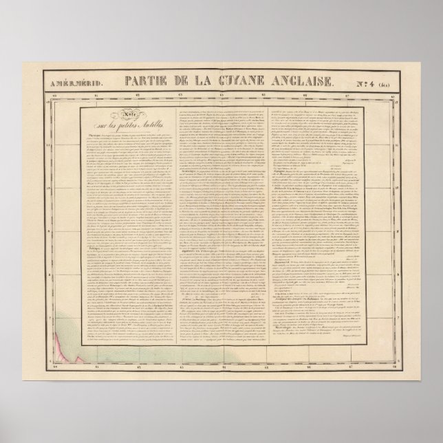 Pôster Guyana, West Indies (Frente)