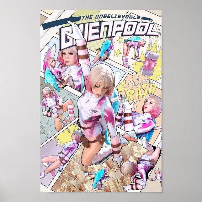Poster Gwenpool PATLOIKA Collaboration (Frente)