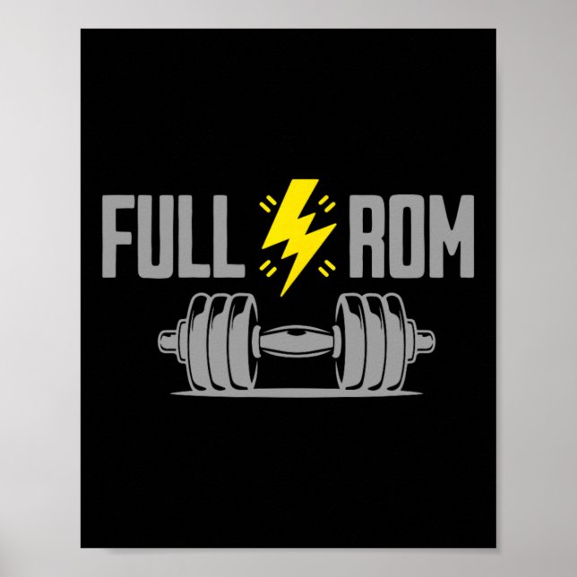 Poster Gym cheio Rom Malhação (Frente)