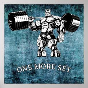 Poster Gym & malhação