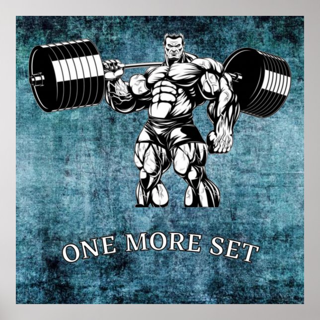 Poster Gym & malhação (Frente)