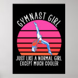 Poster Gymnast Girl<br><div class="desc">Gymnast Girl</div>