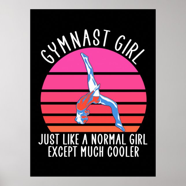 Poster Gymnast Girl (Frente)