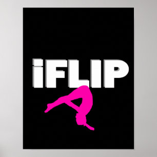 Pôster Gymnast Tumbling