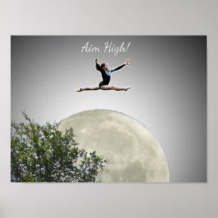 Poster - Gymnasts almejam alto