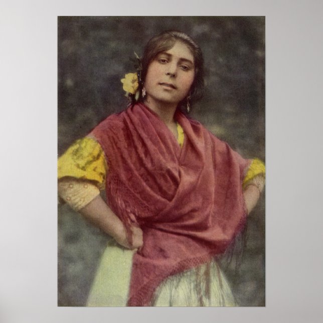 Pôster Gypsy espanhol (Frente)