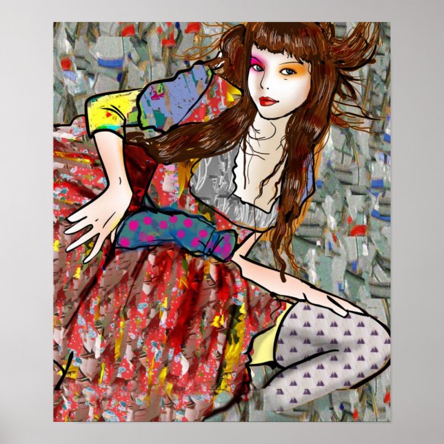 Pôster Gypsy Girl (Frente)