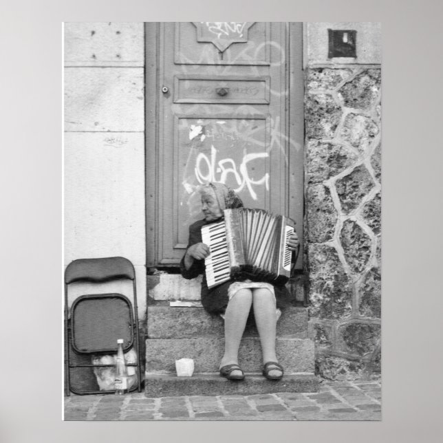 Pôster Gypsy parisiense (Frente)