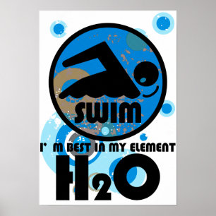 PÔSTER H2O_SWIMMER
