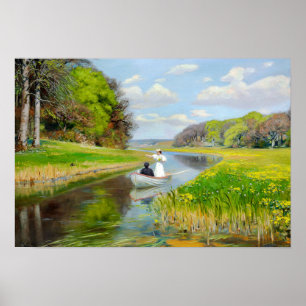 Poster H.A. Brendekilde - Vintage Romantic Art