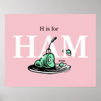 "H é para HAM" | Design de Alfabeto