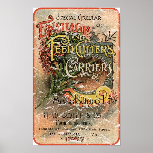 Pôster H.M. Smith & Co.-1887 - angustiado (Frente)