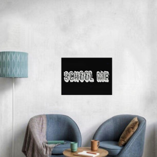 Poster H. Metal translúcido-Wht