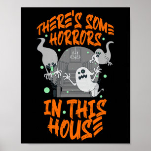 Poster Há alguns horrores nesta Casa no Dia das Bruxas -