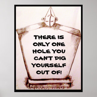 POSTER HÁ APENAS UMA COISA QUE VOCÊ NÃO PODE FAZER