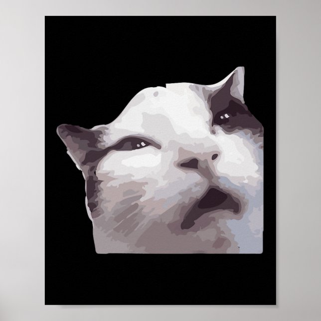 Poster Hã! Cat Meme (Frente)