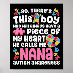 Poster Há Esse Menino Ele Me Chama de Nana Conscientizaçã